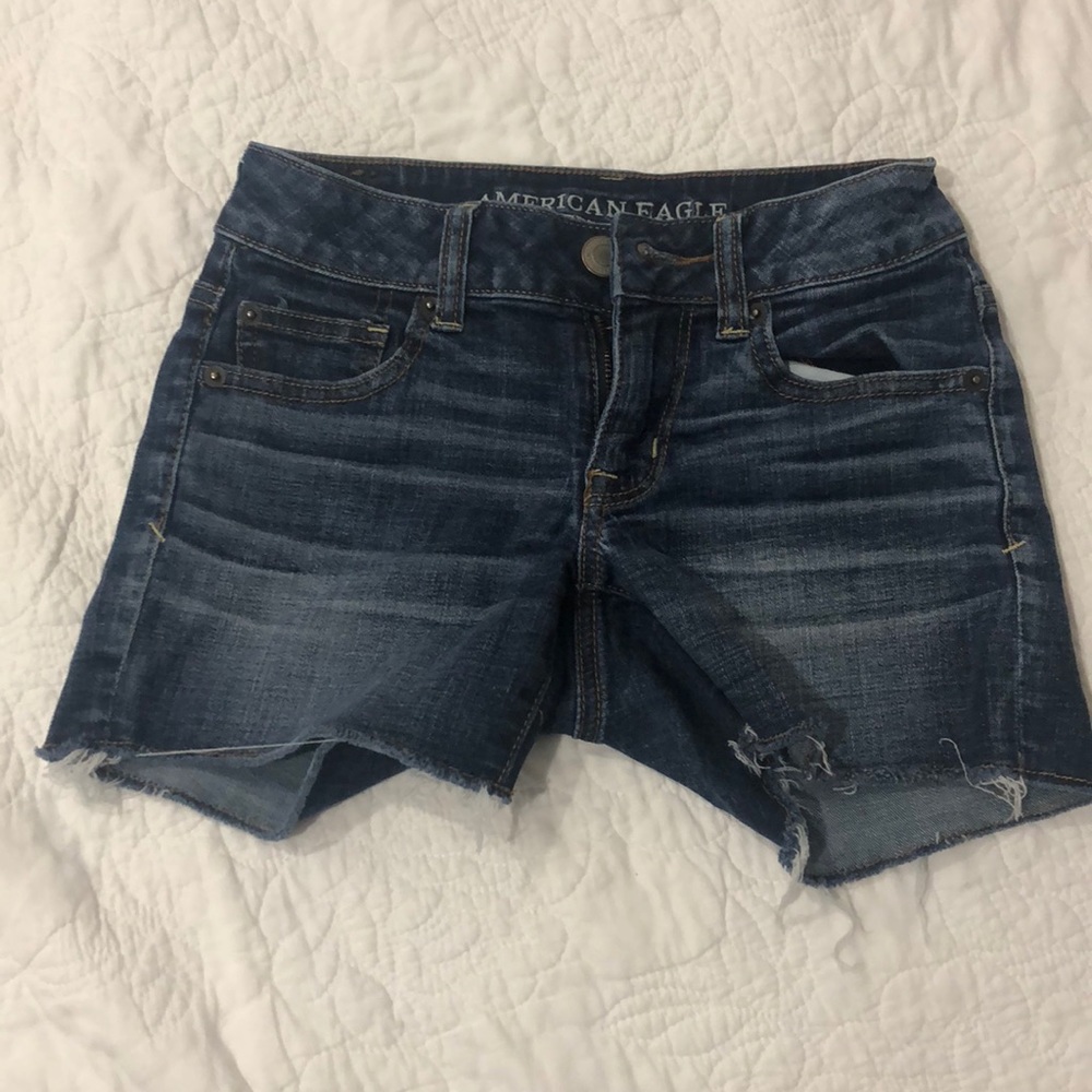 American eagle jean shorts